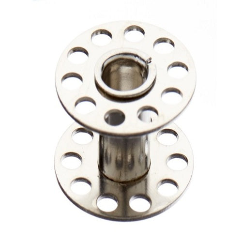 Metal Machine Bobbins - 10 Hole - 12 Pack