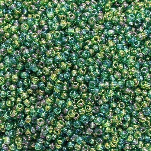 Glass Seed Beads - 2mm 11/0 - Rainbow - 20g approx 1300 pieces