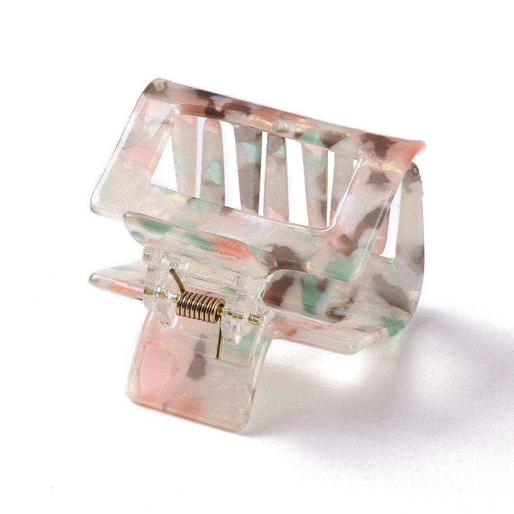 Claw Hair Clips - Water Ripple Effect - Lavender Blush - Small