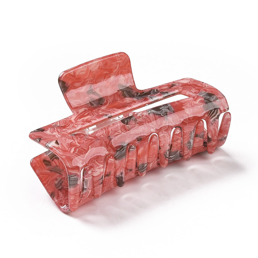 Claw Hair Clips - Salmon - Medium
