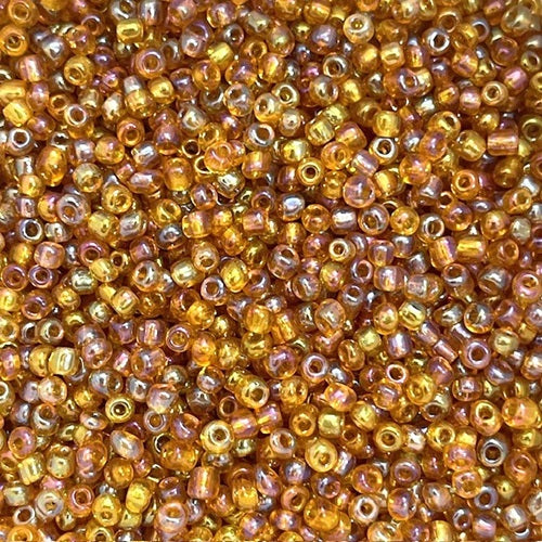 Glass Seed Beads - 3mm 8/0 - Rainbow - 20g approx 500 pieces