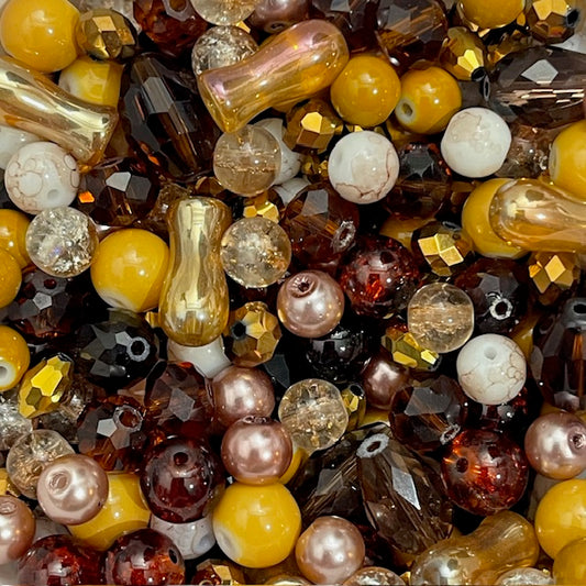 Glass Bead MYSTERY Bags - Pack Quantities 10 To 100 Mystery Bags