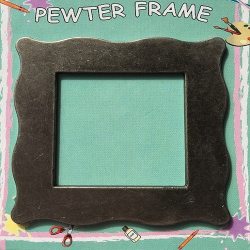 Metal Pewter Frames - Checkered, Plain, Polka Dots & Stripes