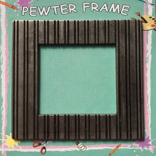Metal Pewter Frames - Checkered, Plain, Polka Dots & Stripes