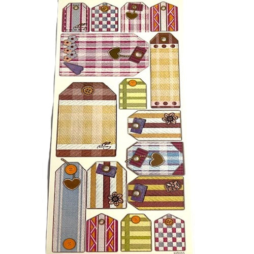 Craft Stickers - Luggage Tags