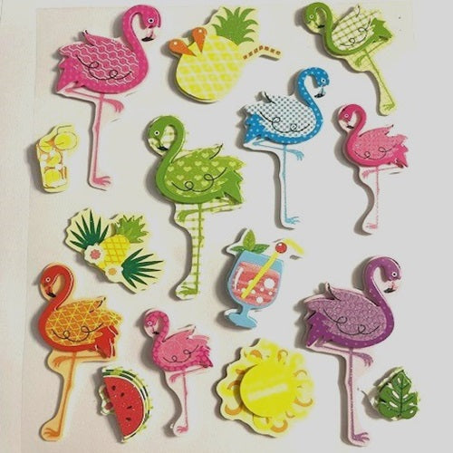 Craft 3D Stickers - Flamingo