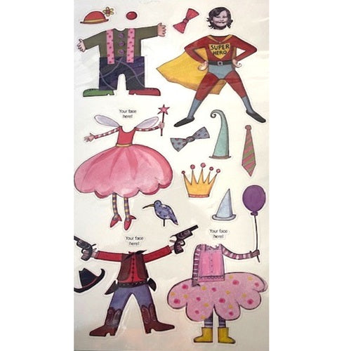 Craft Stickers - Costume Dress Up Theme