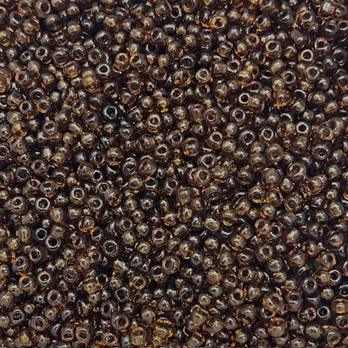 Glass Seed Beads - 3mm 8/0 - Transparent - 20g approx 500 pieces