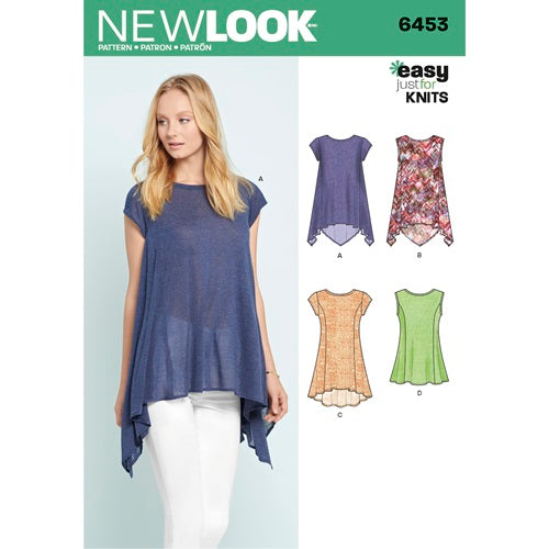 6453 - Ladies Knit Tops