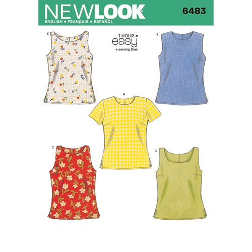 6483 - Ladies Tops