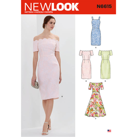 6615 - Ladies Dresses