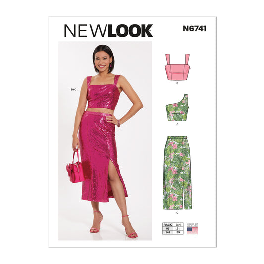 6741  - Ladies Two Piece Dresses