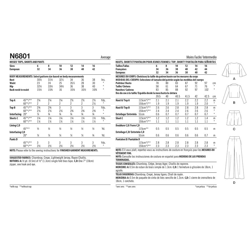 6801 - Ladies Sportswear