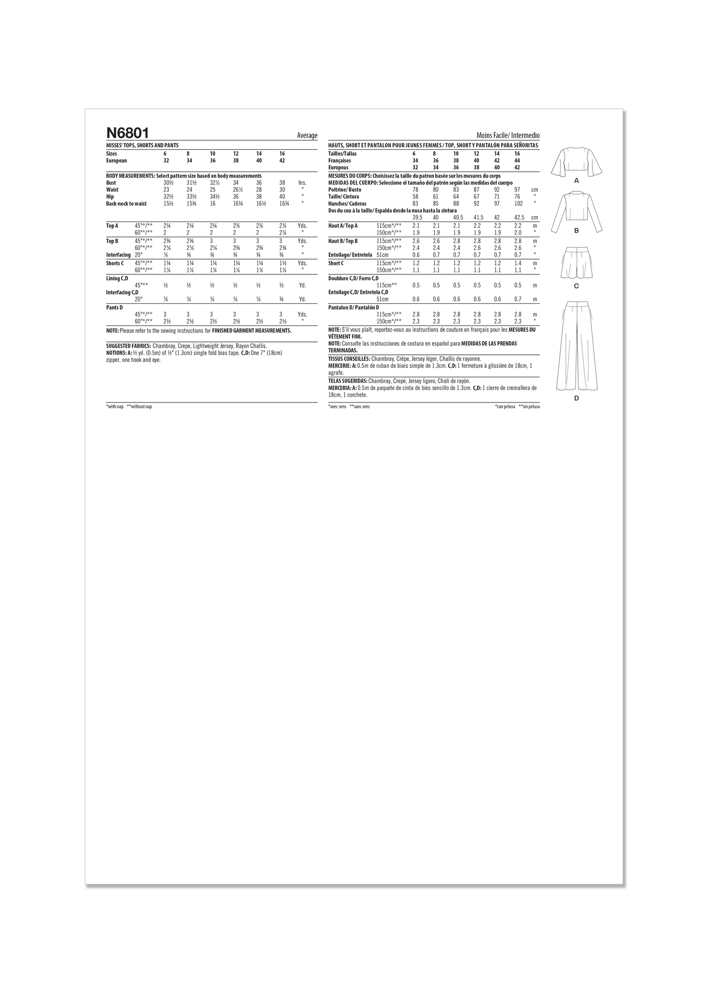 6801 - Ladies Sportswear