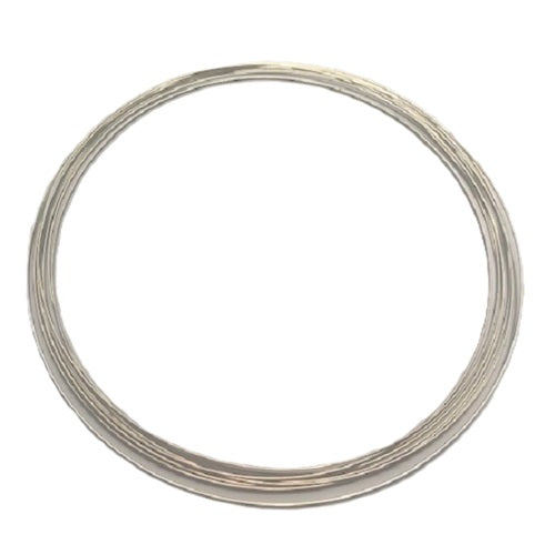 Necklace - Memory Wire - Silver - 8 Loops