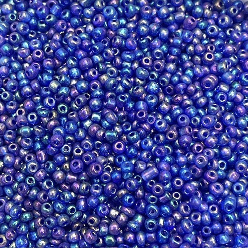 Glass Seed Beads - 3mm 8/0 - Rainbow - 20g approx 500 pieces