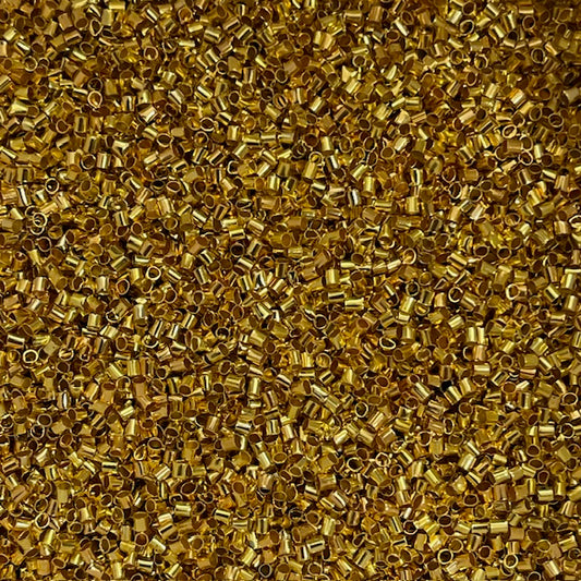 Crimp Tube Beads - 1.5mm x 1.5mm - 500+ Pieces (5 Grams) - 2 Colours