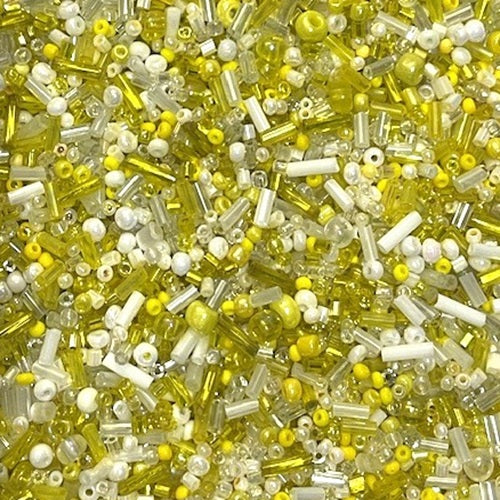 Glass Bugle & Seed Bead Mixes - 20g - Choose Your Colour