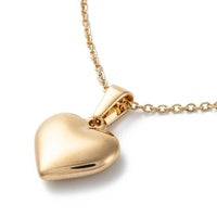 304 Stainless Steel Heart Gold Necklace