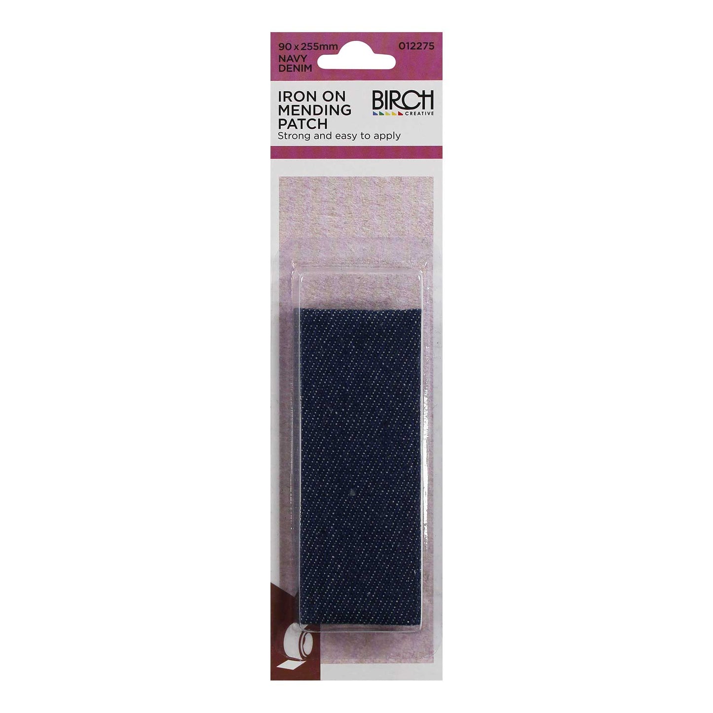 Iron On Mending Patch - 90 x 255mm - 14 Colours