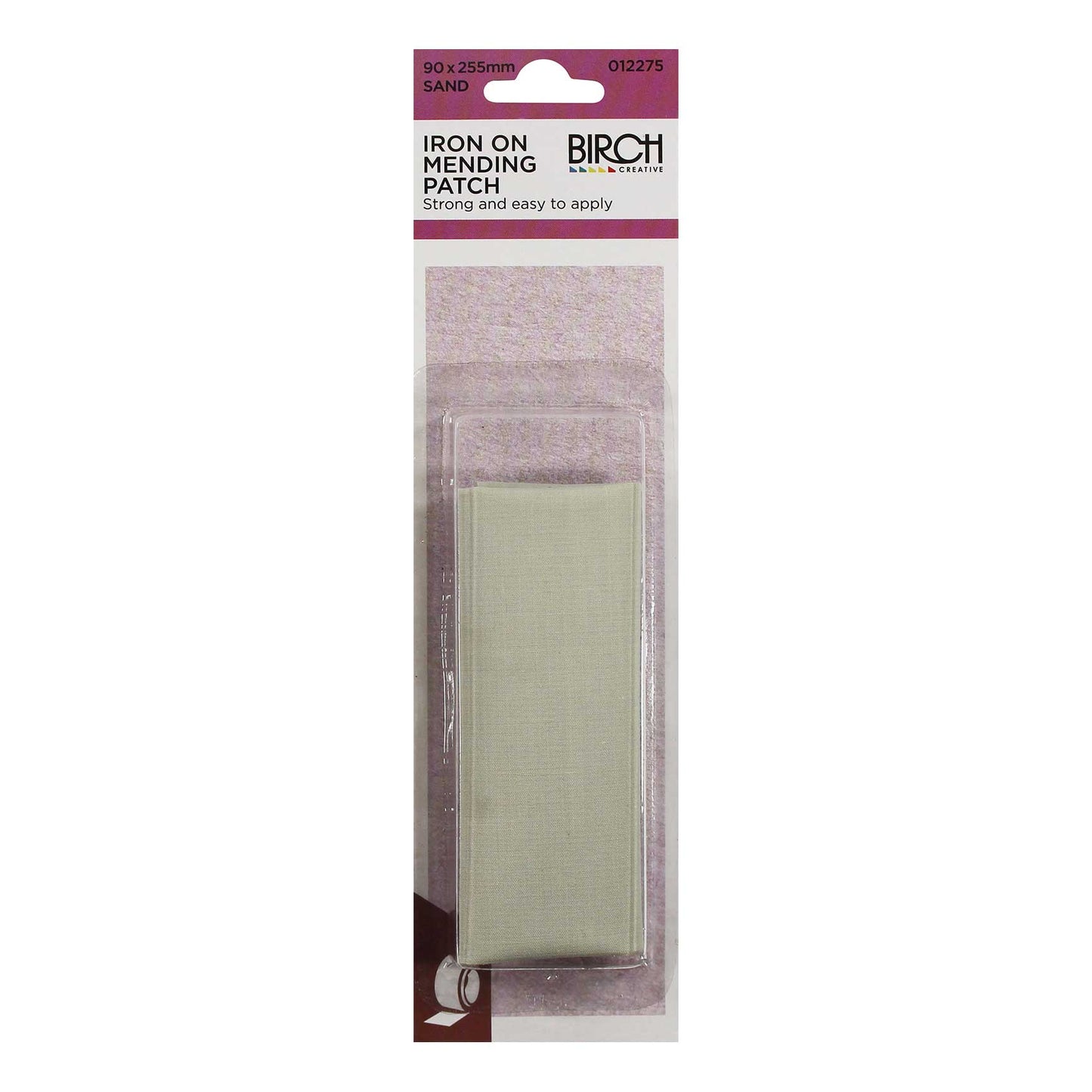 Iron On Mending Patch - 90 x 255mm - 14 Colours
