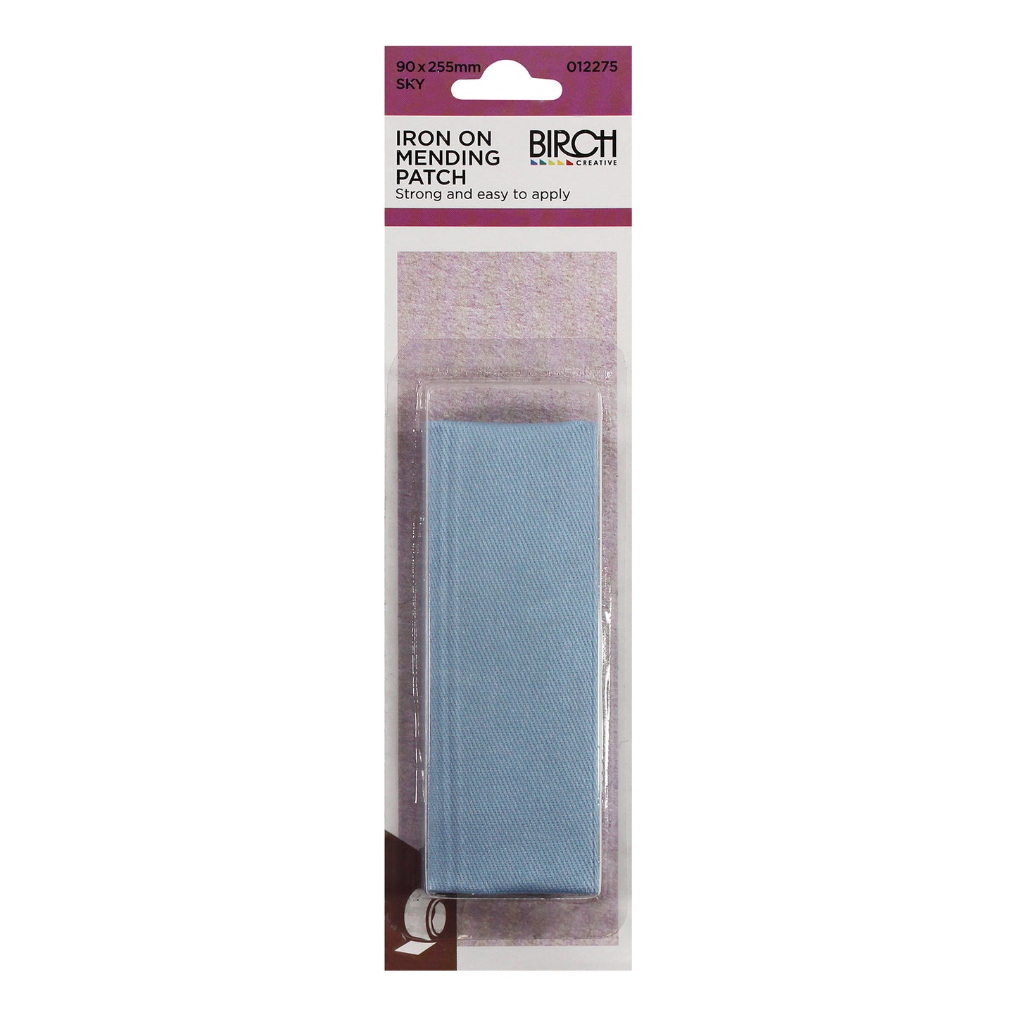 Iron On Mending Patch - 90 x 255mm - 14 Colours