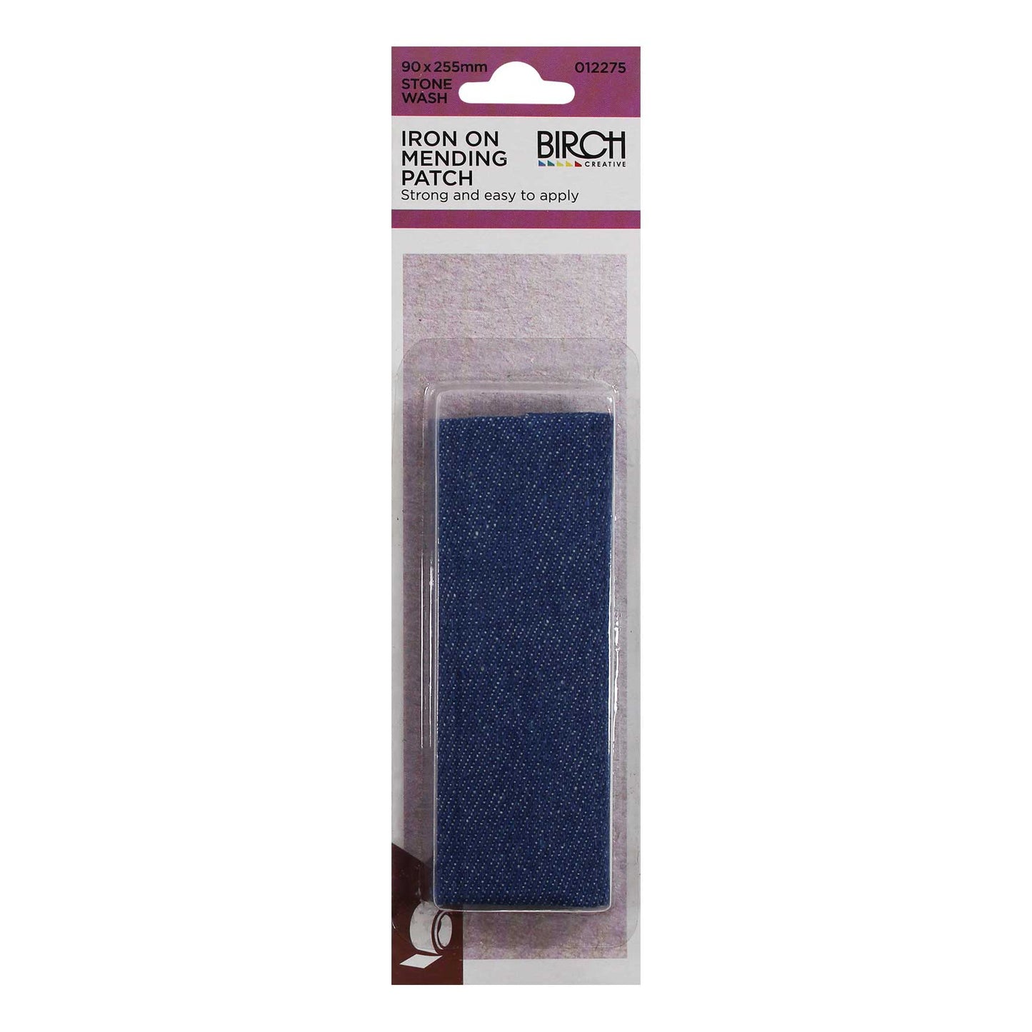 Iron On Mending Patch - 90 x 255mm - 14 Colours