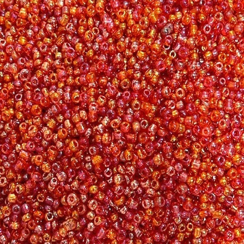 Glass Seed Beads - 2mm 11/0 - Rainbow - 20g approx 1300 pieces