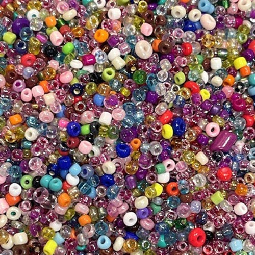Glass Seed Beads - 2mm 11/0 - Colour Mixes - 20g approx 1300 pieces