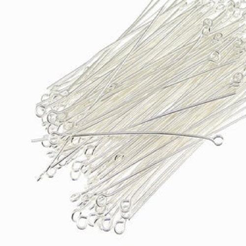 Eye Pins - 50mm - 50 Pieces - Straightened