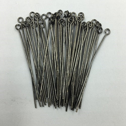 Eye Pins - 50mm - 50 Pieces - Straightened