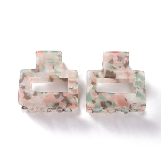 Claw Hair Clips - Water Ripple Effect - Lavender Blush - Small