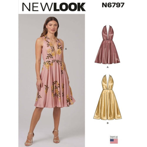 New Look Sewing Pattern 6797 - Misses’ Dress in Two Lengths