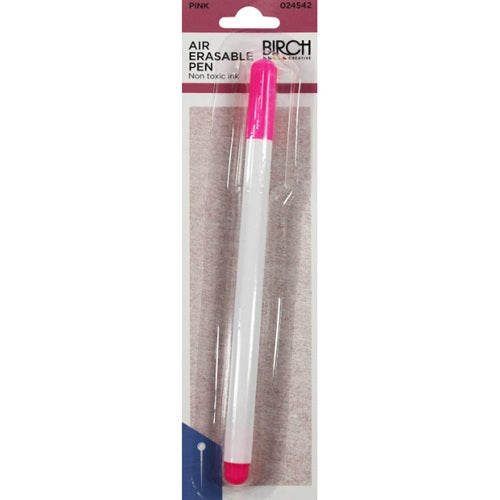 Birch Air Erasable Fabric Pen - Pink or Purple