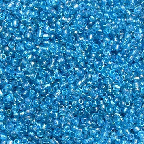 Glass Seed Beads - 3mm 8/0 - Rainbow - 20g approx 500 pieces