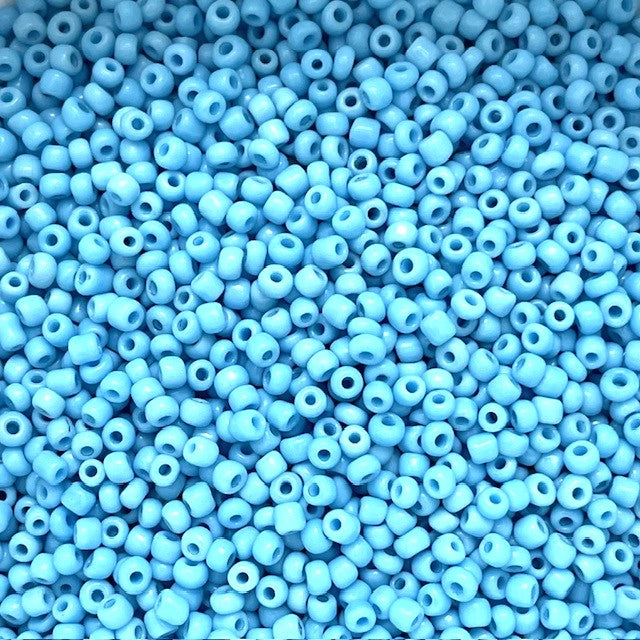 Glass Seed Beads - 3mm 8/0 - Opaque - 20g approx 600 pieces