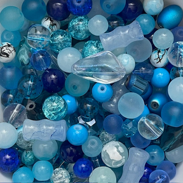 Glass Bead MYSTERY Bags - Pack Quantities 10 To 100 Mystery Bags