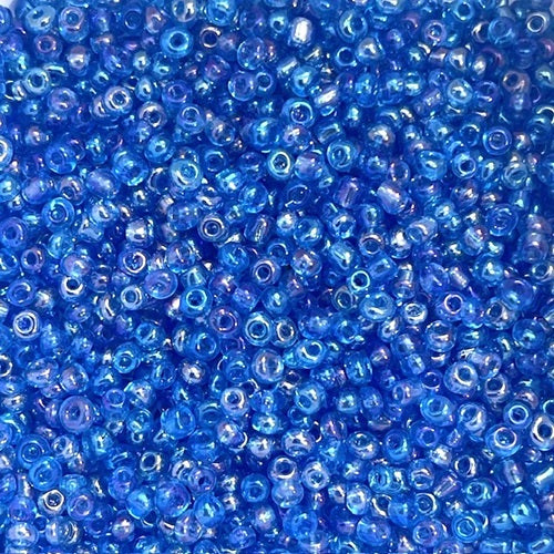 Glass Seed Beads - 3mm 8/0 - Rainbow - 20g approx 500 pieces