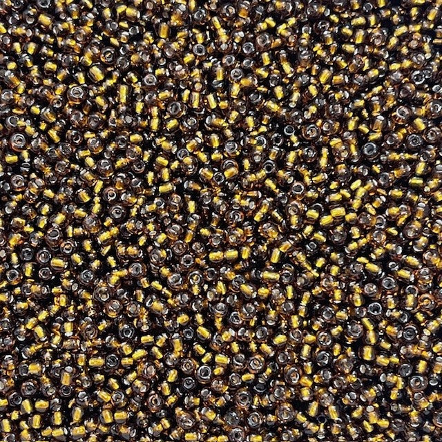 Glass Seed Beads - 2mm 11/0 - Silver Lined - 20g approx 1300 pieces