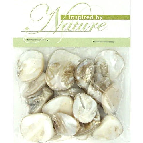 Shell Flat Chunky - Large - 20 Pieces