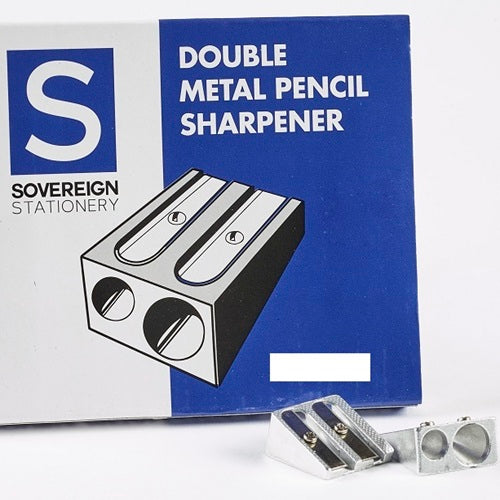 Sovereign Metal Twin Pencil Sharpener