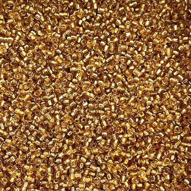 Glass Seed Beads - 2mm 11/0 - Silver Lined - 20g approx 1300 pieces