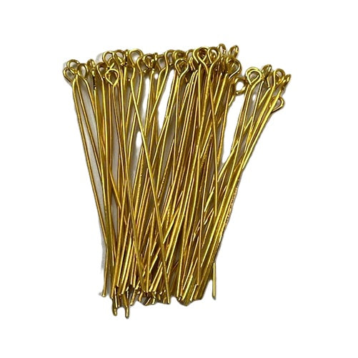 Eye Pins - 50mm - 50 Pieces - Straightened
