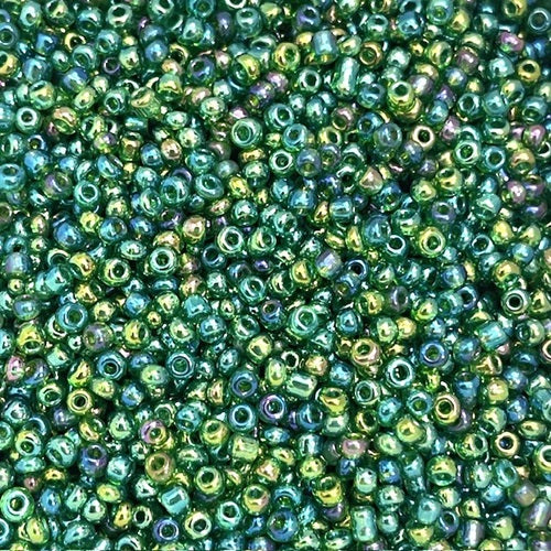 Glass Seed Beads - 3mm 8/0 - Rainbow - 20g approx 500 pieces