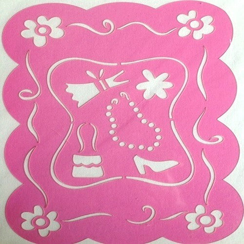 Embossing Stencils - 9 Themes To Choose From