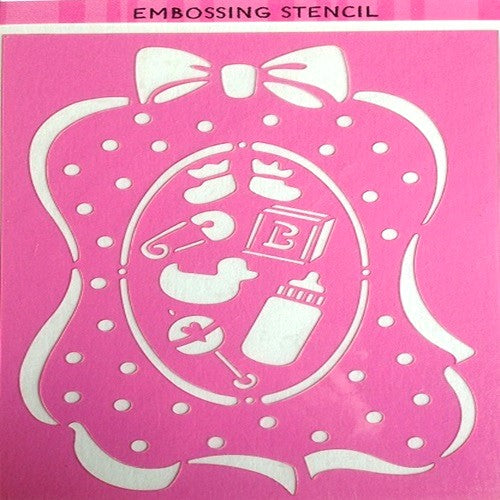 Embossing Stencils - 9 Themes To Choose From