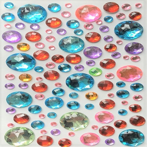 Craft Stickers - Rhinestone Bubbles