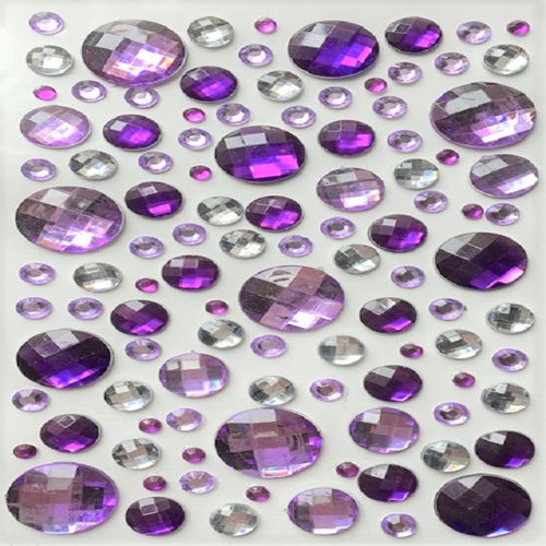Craft Stickers - Rhinestone Bubbles