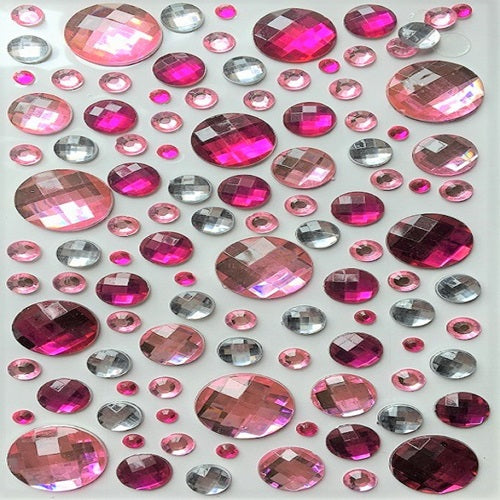 Craft Stickers - Rhinestone Bubbles