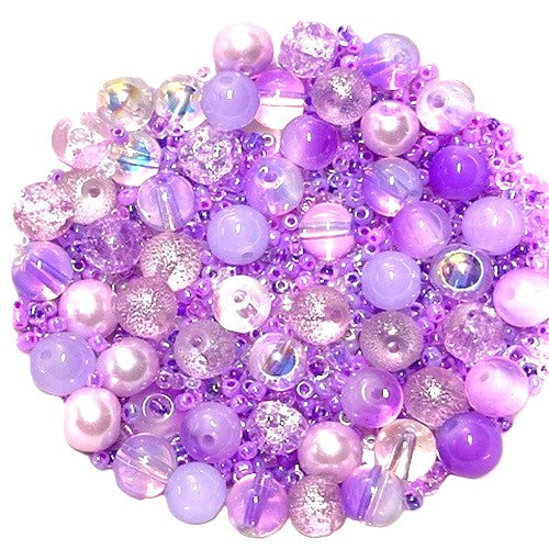 Glass Beads - Mystical Mixes - 50g - 1300+ Pieces - 10 Colours